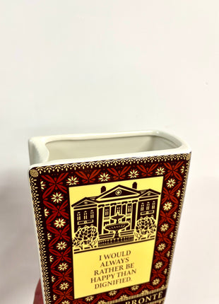 Jane Eyre book vase