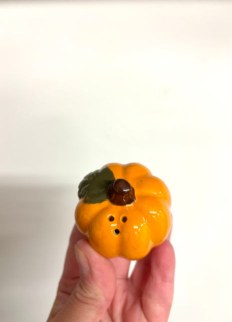Pumpkin salt and pepper shakers