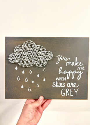 You make me happy sign