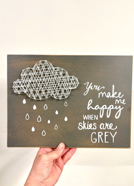 You make me happy sign