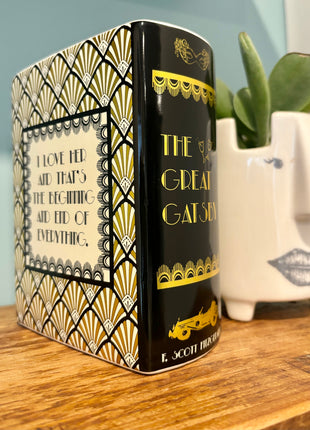 Great Gatsby Book Vase / Planter