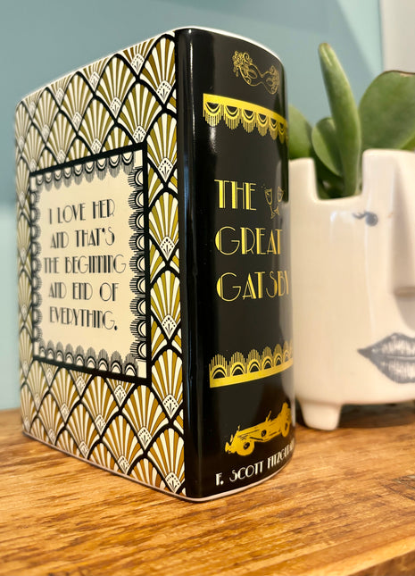Great Gatsby Book Vase / Planter