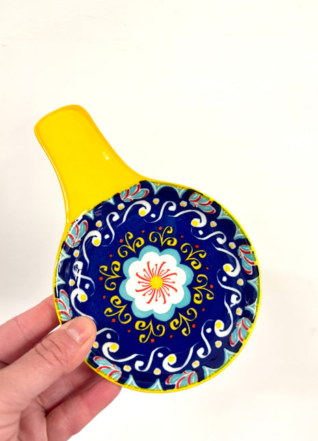 Tuscany spoon rest yellow