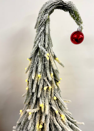 Bending Xmas tree light up