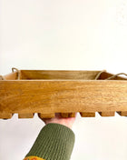 Wooden tray