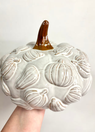 White pumpkin 3D