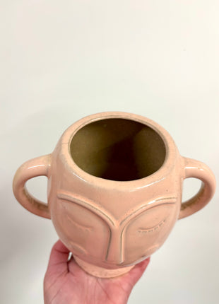 Pink head pot