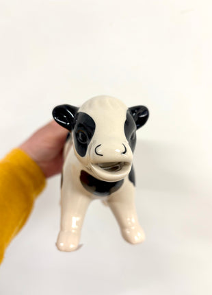 Cow milk jug