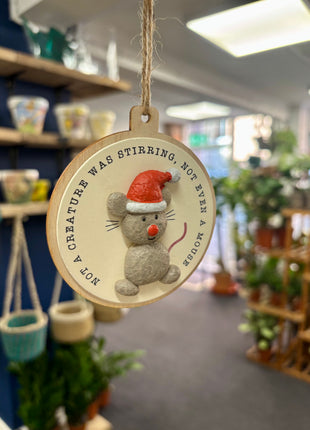 ‘Not a creature was stirring’ hanger