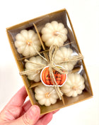 Pumpkin tea lights