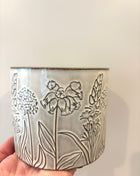 Flower design pot