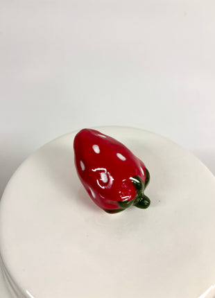 Strawberry jar with lid