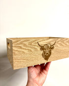 Highland cow storage box