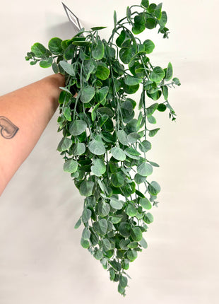 Faux round leaf trailing stem