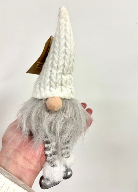 Knitted Gonk with dangly legs