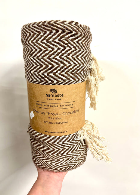 Chocolate throw
