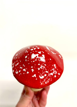 Mushroom ornament