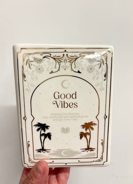Book shaped vases