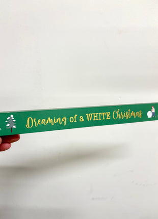 Christmas plaque