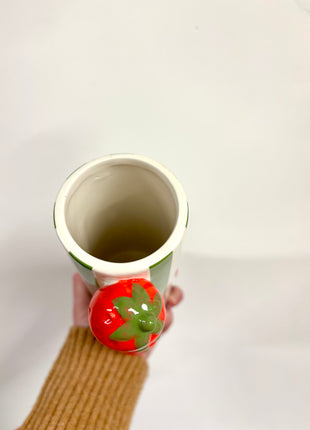 Strawberry vase