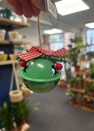 Metal bell hanger - Green