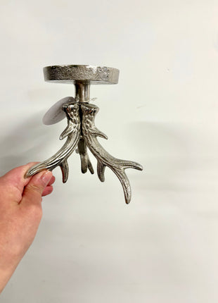 Aluminium candle holder