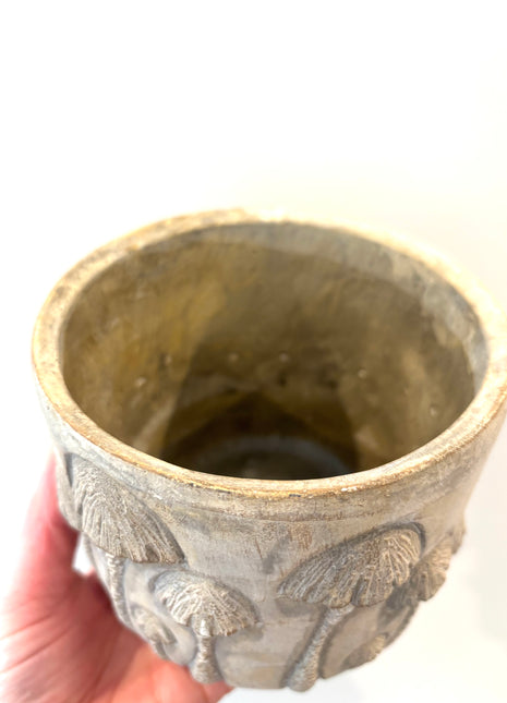 Mushroom plant pot 10cm