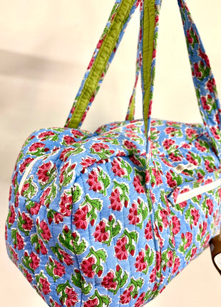 Quilted weekend bag