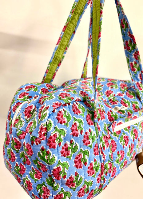 Quilted weekend bag