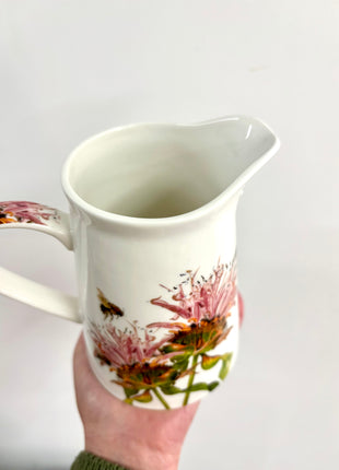 Floral bee jug