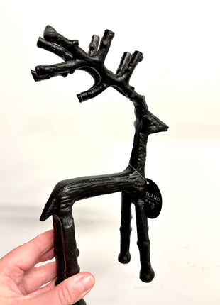 Black reindeer