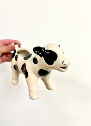Cow milk jug