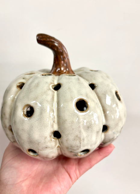 LED pumpkin white