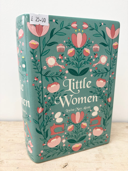 Little Woman Book Vase