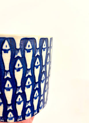 Fish plant pot small