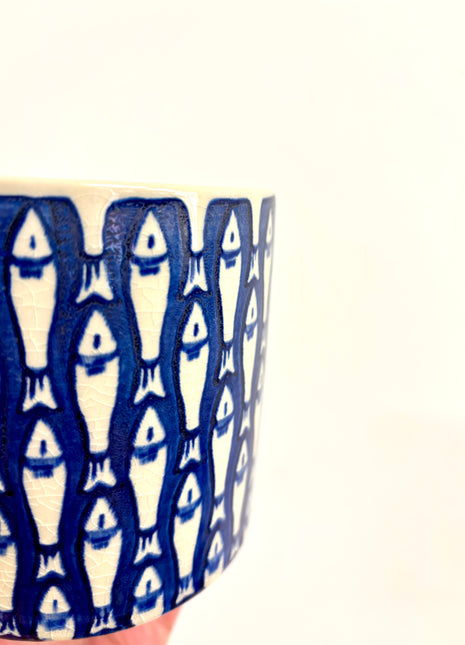 Fish plant pot small