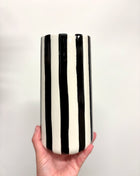 Striped vase