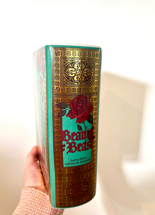 Beauty and the Beast book vase