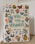 Sense and Sensibility book vase/planter
