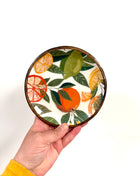 Citrus plate white