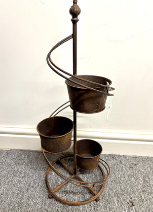 Rustic 3 Tier Planter