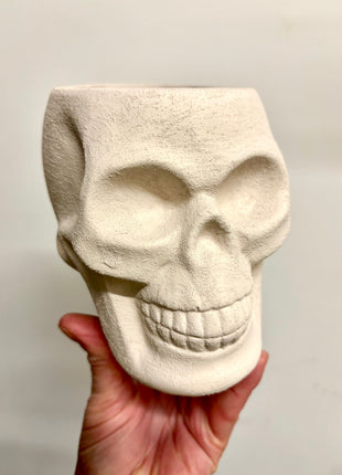 Skull planter