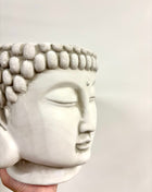 Buddha head planter