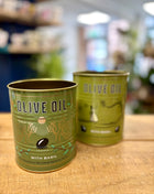 Olive oil 2 tin set