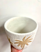 Palm tree pot large
