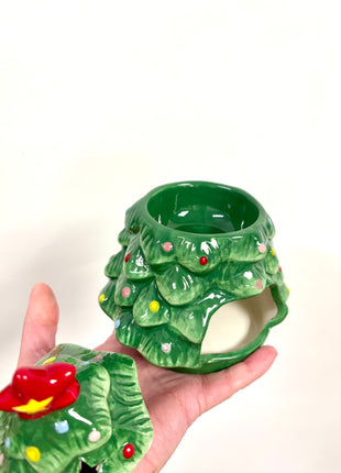 Christmas tree oil burner