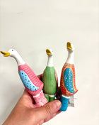 Ducks in boots
