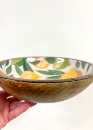 Citrus bowl large white