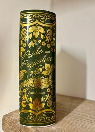 Pride and Prejudice 2 book vase / planter