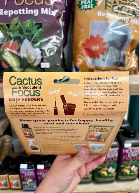 Cactus drip feeder